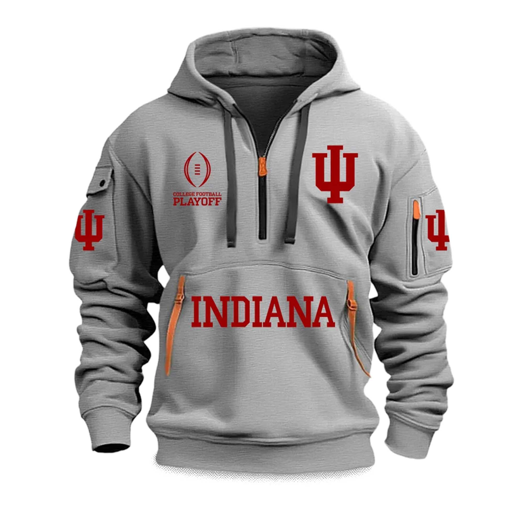 Indiana College Football Playoff 2025 Quarter Zip Hoodie 5 Indiana College Football Playoff 2025 Quarter Zip Hoodie (3)
