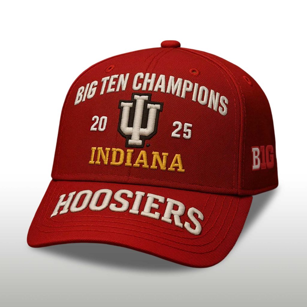 Indiana 2025 Undefeated Washed Twill Cap - Red main image 0