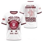 Indiana Football Big Ten Champions 2025 Shirt
