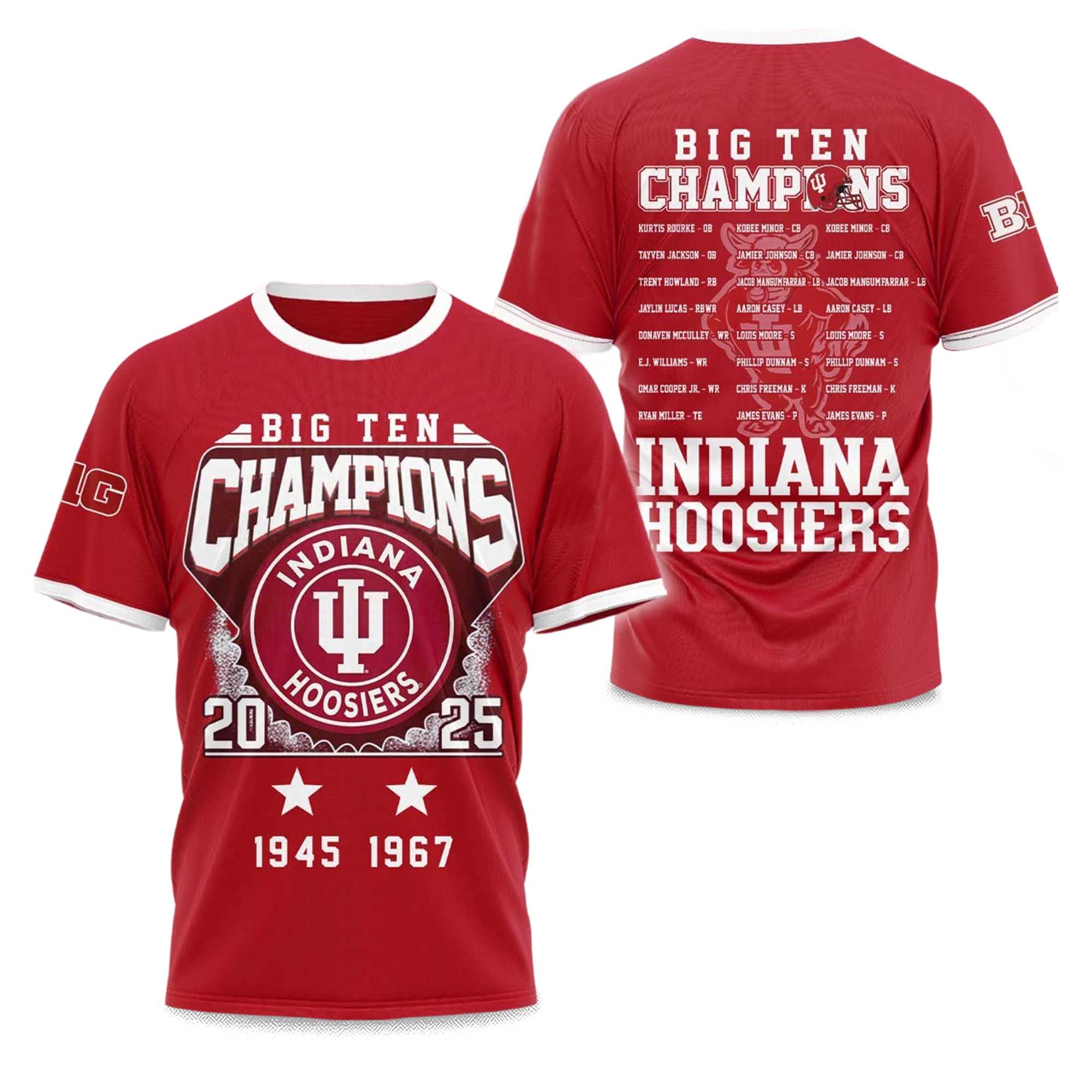 Indiana Football Big Ten Champions 2025 Shirt 2 Indiana Football Big Ten Champions 2025 Shirt (2)
