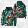 Jets The Grnch Christmas Football Hoodie 3 Jets The Grnch Christmas Football Hoodie 2