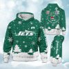 Jets x Nurse Christmas Football Hoodie 5 Jets x Nurse Christmas Football Hoodie 1