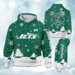 Jets x Nurse Christmas Football Hoodie