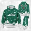 Jets x Nurse Christmas Football Hoodie 2