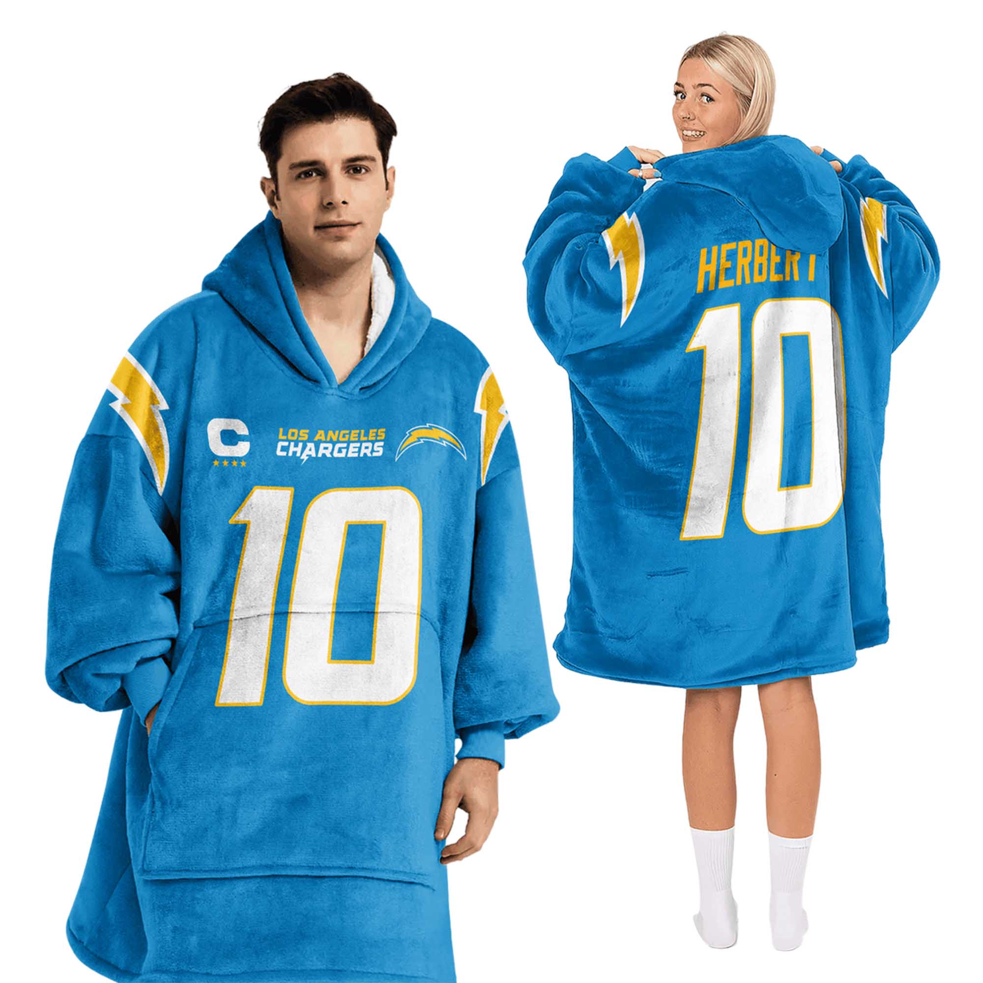 Josaiah Stewart 10 Rams Football Unisex Blanket Hoodie Josaiah Stewart 10 Rams Football Unisex Blanket Hoodie