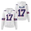 Josh Allen 17 Bills Waffle Hoodie (1)