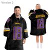 Justin Jefferson 18 Vikings Football Unisex Blanket Hoodie 5 Justin Jefferson 18 Vikings Football Unisex Blanket Hoodie (2)