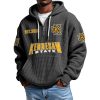 Kennesaw State EST 2015 Quarter Zip Waffle Hoodie 10 Kennesaw State EST 2015 Quarter Zip Waffle Hoodie 1