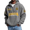 Kennesaw State EST 2015 Quarter Zip Waffle Hoodie 7 Kennesaw State EST 2015 Quarter Zip Waffle Hoodie 3