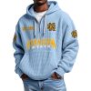 Kennesaw State EST 2015 Quarter Zip Waffle Hoodie 9 Kennesaw State EST 2015 Quarter Zip Waffle Hoodie 5