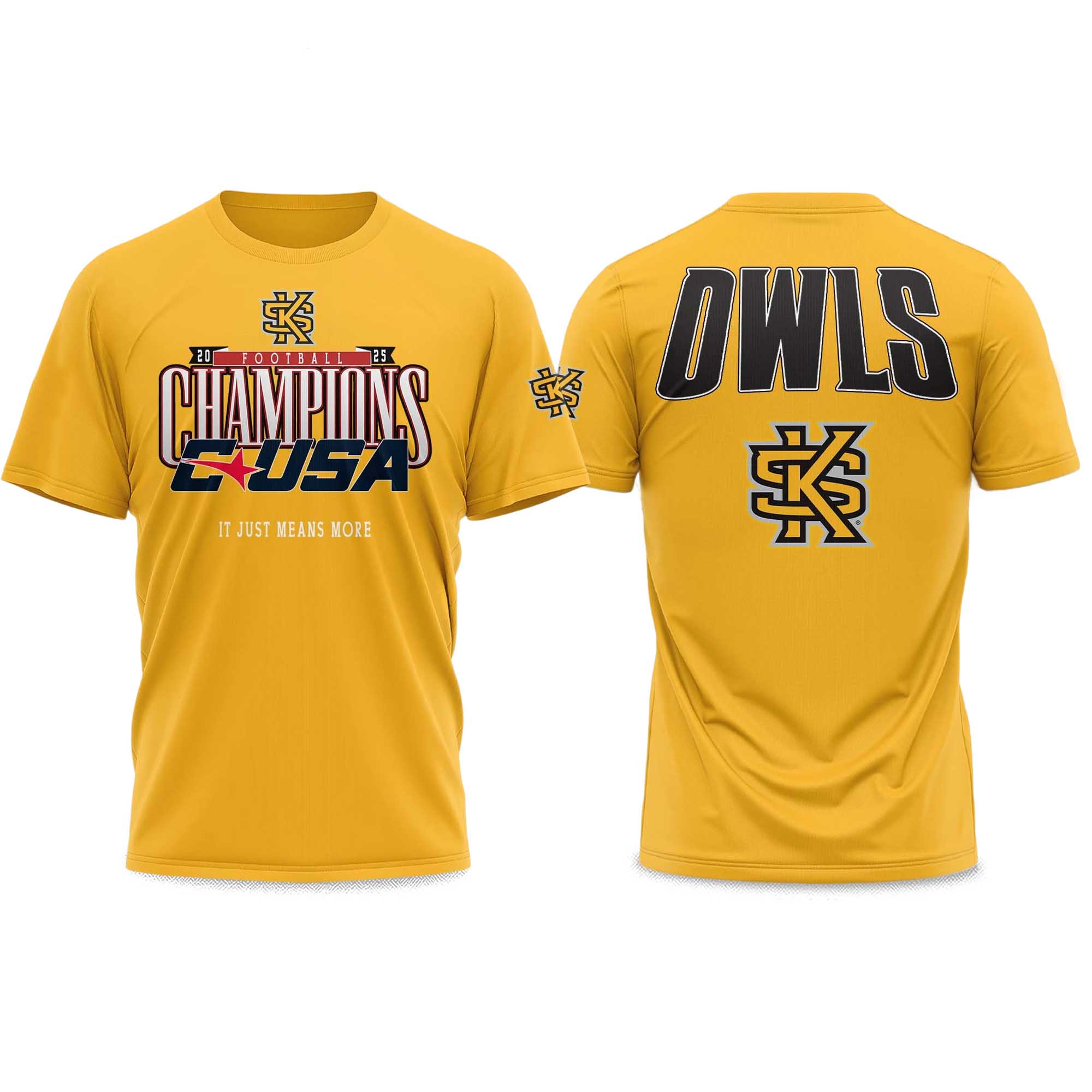 Kennesaw State Football CUSA Champions 2025 Shirt Kennesaw State Football CUSA Champions 2025 Shirt