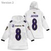 Lamar Jackson 8 Ravens Football Unisex Blanket Hoodie 4 Lamar Jackson 8 Ravens Football Unisex Blanket Hoodie (2)