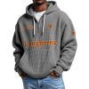 Longhorns EST 1893 Quarter Zip Waffle Hoodie 7 Longhorns EST 1893 Quarter Zip Waffle Hoodie 3
