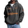 Longhorns EST 1893 Quarter Zip Waffle Hoodie 9 Longhorns EST 1893 Quarter Zip Waffle Hoodie 5
