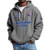 Louisiana Tech EST 1901 Quarter Zip Waffle Hoodie 8 Louisiana Tech EST 1901 Quarter Zip Waffle Hoodie 4