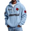 Louisville EST 1912 Quarter Zip Waffle Hoodie 11 Louisville EST 1912 Quarter Zip Waffle Hoodie 1
