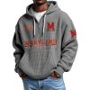 Maryland EST 1892 Quarter Zip Waffle Hoodie 8 Maryland EST 1892 Quarter Zip Waffle Hoodie 4