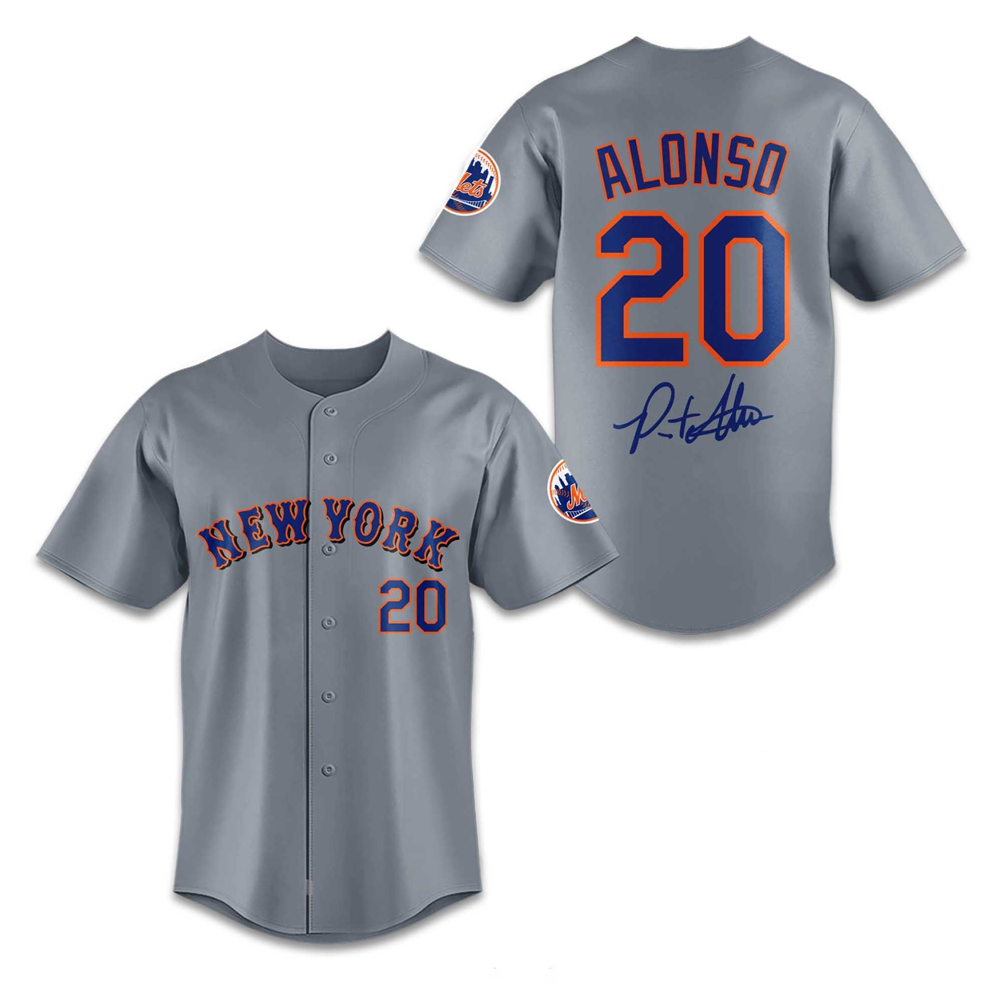 Mets Thank You Pete Alonso Baseball Jersey Mets Thank You Pete Alonso Baseball Jersey