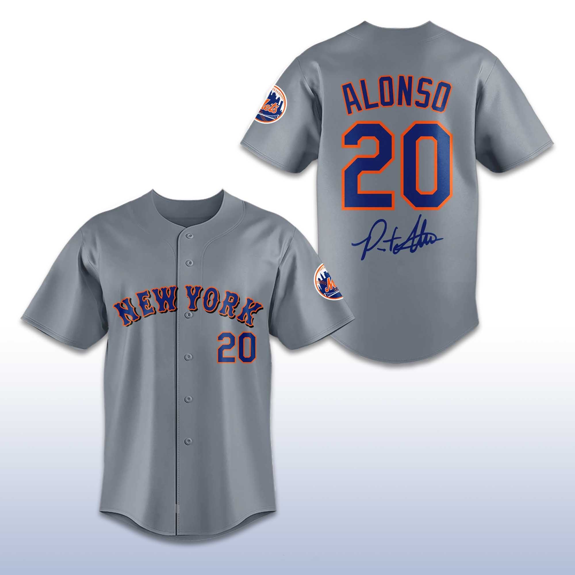 Mets Thank You Pete Alonso Baseball Jersey 2 Mets Thank You Pete Alonso Baseball Jersey (2)