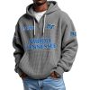 Middle Tennessee EST 1911 Quarter Zip Waffle Hoodie 7 Middle Tennessee EST 1911 Quarter Zip Waffle Hoodie 3