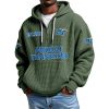 Middle Tennessee EST 1911 Quarter Zip Waffle Hoodie 8 Middle Tennessee EST 1911 Quarter Zip Waffle Hoodie 4