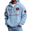 Missouri State EST 1909 Quarter Zip Waffle Hoodie 9 Missouri State EST 1909 Quarter Zip Waffle Hoodie 5