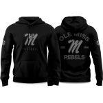 Ole Miss Rebels Back In Black 2025 Hoodie