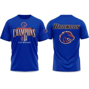 Broncos Mountain West Football Champions 2025 Shirt (1)