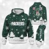 Packers x Nurse Christmas Football Hoodie 2