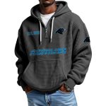 Panthers EST 1993 Quarter Zip Waffle Hoodie