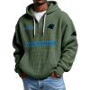 Panthers EST 1993 Quarter Zip Waffle Hoodie 8 Panthers EST 1993 Quarter Zip Waffle Hoodie (4)