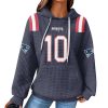 Patriots Drake Maye 10 Waffle Hoodie (1)
