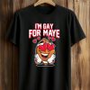 Patriots Drake Maye I’m gay for Maye Football Shirt 9 Patriots Drake Maye I’m gay for Maye Football Shirt (1)