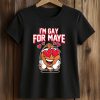 Patriots Drake Maye I’m gay for Maye Football Shirt 5 Patriots Drake Maye I’m gay for Maye Football Shirt (2)