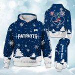 Patriots x Nurse Christmas Football Hoodie