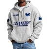 Penn State Nittany Lions EST 1887 Quarter Zip Waffle Hoodie 6 Penn State Nittany Lions EST 1887 Quarter Zip Waffle Hoodie 2