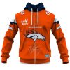 Personalized Broncos Bad Bunny Bowl LX 2025 2026 Zipper Hoodie