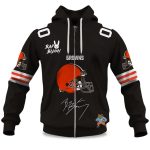 Personalized Browns Bad Bunny Bowl LX 2025 2026 Zipper Hoodie