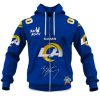 Personalized Rams Bad Bunny Bowl LX 2025 2026 Zipper Hoodie