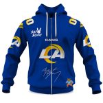 Personalized Rams Bad Bunny Bowl LX 2025 2026 Zipper Hoodie