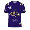 Personalized Ravens Bad Bunny Bowl LX 2025 2026 Shirt 1