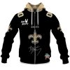 Personalized Saints Bad Bunny Bowl LX 2025 2026 Zipper Hoodie