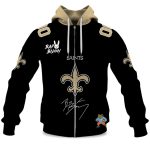 Personalized Saints Bad Bunny Bowl LX 2025 2026 Zipper Hoodie