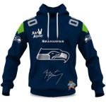 Personalized Seahawks Bad Bunny Bowl LX 2025 2026 Hoodie