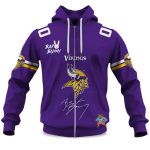 Personalized Vikings Bad Bunny Bowl LX 2025 2026 Zipper Hoodie