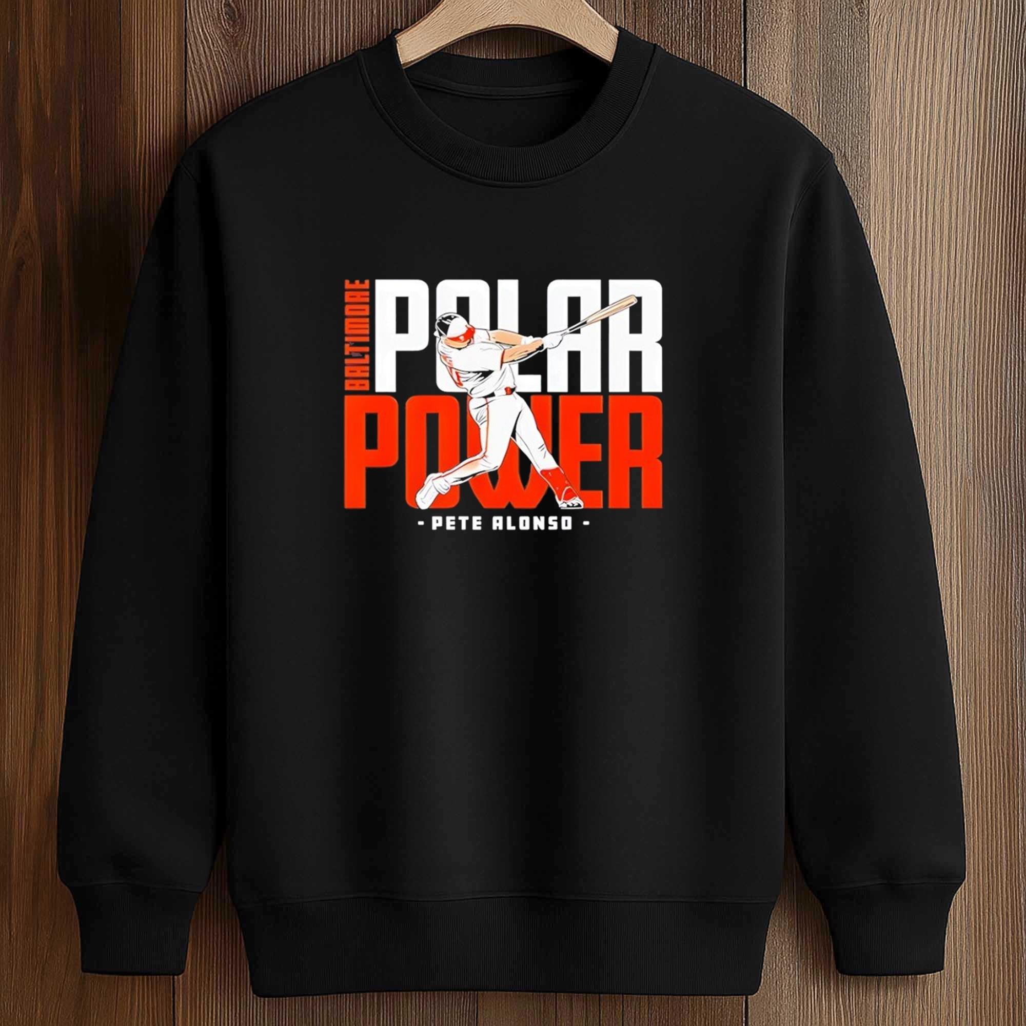 Pete Alonso Baltimore Polar Power Shirt 3 Pete Alonso Baltimore Polar Power shirt (3)