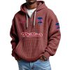 Phillies EST 1883 Quarter Zip Waffle Hoodie 9 Phillies EST 1883 Quarter Zip Waffle Hoodie 5