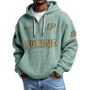 Purdue EST 1887 Quarter Zip Waffle Hoodie 8 Purdue EST 1887 Quarter Zip Waffle Hoodie 4