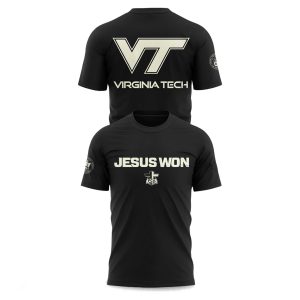 Virginia Tech Hokies Jusus Won 2025 Shirt (1)