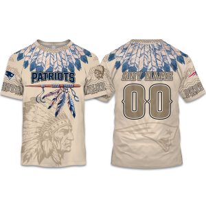 2025 Personalized Patriots Football Native American Heritage Shirt 1